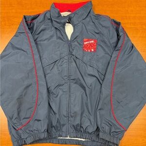 Puma Super Bowl XXXIV Jacket - Dark Gray with Red Accents